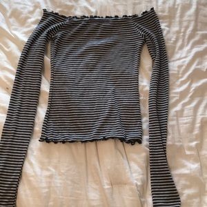 Black tight off the shoulder from Hollister